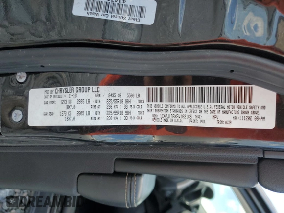 2014 Jeep Cherokee Limited с VIN 1C4PJLDSXEW162165, выставлен на аукционе Copart как лот 62178715 с пробегом 168 743 миль миль и Списание • Salvage title. История ставок и продаж доступна на DreamBid. Изображение 13.