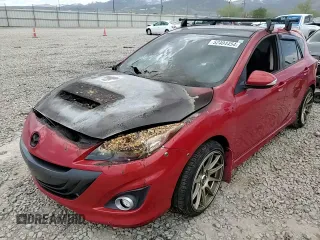 2012 Mazda 3 Mazdaspeed3 Touring with VIN JM1BL1L43C1625205, listed as a Copart auction lot 52404454 with Not Provided miles and Salvage Title. Bid and sale history available at DreamBid. Image 11.