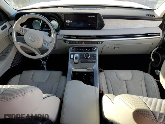 2024 Hyundai Palisade Calligraphy z VIN KM8R74GE7RU689189, wystawiony jako Copart lot #46828395 z przebiegiem 24 531 mil mil oraz Szkoda całkowita • Salvage title. Historia ofert i sprzedaży dostępna na DreamBid. Obrazek 8.
