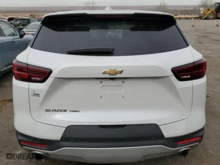 2023 Chevrolet Blazer LT with VIN 3GNKBHR41PS113764, listed as a Copart auction lot 46490385 with 0 mi miles and Salvage Title. Bid and sale history available at carsss.com. Image 6.