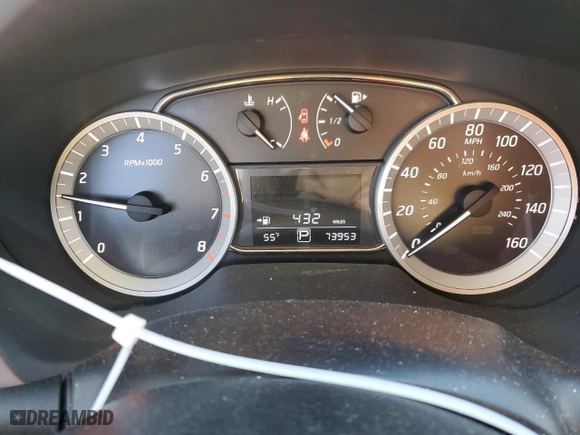 2014 Nissan Sentra SV with VIN 3N1AB7APXEY298561, listed as a Copart auction lot 48133025 with 73,953 mi miles and Salvage Title. Bid and sale history available at carsss.com. Image 9.