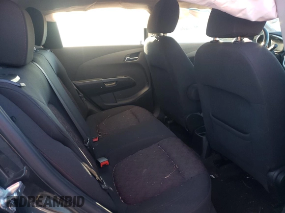 2017 Chevrolet Sonic LT with VIN 1G1JD6SH3H4140295, listed as a Copart auction lot 88450865 with 124,117 mi miles and Salvage Title. Bid and sale history available at carsss.com. Image 10.