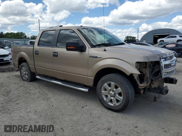 2013 Ford F-150 XL with VIN 1FTFW1CF7DKF03887, listed as a Copart auction lot 54058635 with 169,707 mi miles and Salvage title. Bid and sale history available at DreamBid. Image 4.