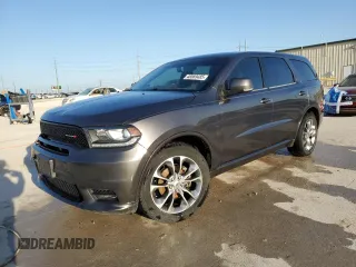 2020 Dodge Durango GT Plus with VIN 1C4RDHDG6LC259788, listed as a Copart auction lot 48589485 with 80,967 mi miles and Salvage Title. Bid and sale history available at carsss.com. Image 1.