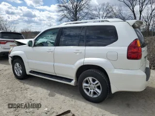 2006 Lexus GX 470 z VIN JTJBT20X160098938, wystawiony jako Copart lot #50450275 z przebiegiem 153 513 mil mil oraz Szkody całkowita. Historia ofert i sprzedaży dostępna na DreamBid. Obrazek 2.