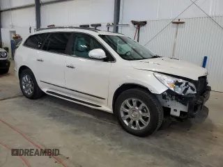 2014 Buick Enclave Premium with VIN 5GAKVCKD1EJ166865, listed as a Copart auction lot 54056805 with 158,525 mi miles and Salvage Title. Bid and sale history available at DreamBid. Image 4.