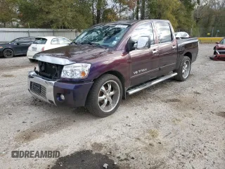 2007 Nissan Titan XE with VIN 1N6BA07A37N216827, listed as a Copart auction lot 86547314 with 139,116 mi miles and Salvage Title. Bid and sale history available at carsss.com. Image 1.