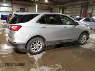 2018 Chevrolet Equinox LT with VIN 3GNAXSEV2JL375447, listed as a Copart auction lot 47615615 with 72,676 mi miles and Salvage Title. Bid and sale history available at carsss.com. Image 3.