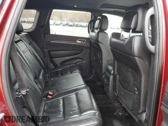 2018 Jeep Grand Cherokee Limited with VIN 1C4RJFBG8JC449444, listed as a Copart auction lot 51706405 with 107,756 mi miles and Salvage Title. Bid and sale history available at DreamBid. Image 11.