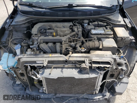 2020 Kia Rio LX with VIN 3KPA24AD4LE260551, listed as a Copart auction lot 55239445 with 45,671 mi miles and Salvage Title. Bid and sale history available at DreamBid. Image 11.