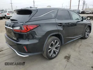 2022 Lexus RX 350L with VIN JTJHZKFA8N2038704, listed as a Copart auction lot 57292775 with 35,565 mi miles and Salvage title. Bid and sale history available at DreamBid. Image 3.