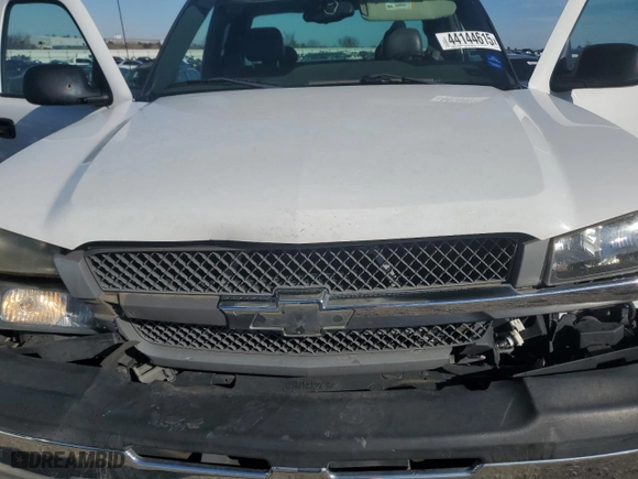 2004 Chevrolet Silverado 1500 LS with VIN 1GCEK19V54E164485, listed as a Copart auction lot 44144615 with 0 mi miles and Salvage Title. Bid and sale history available at carsss.com. Image 11.