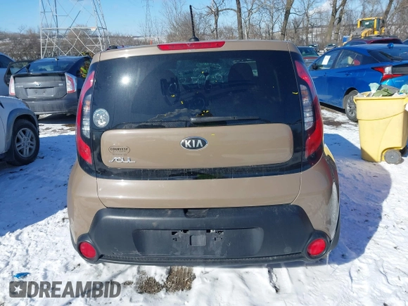 2014 Kia Soul with VIN KNDJN2A26E7103469, listed as a IAAI auction lot 41617998 with 116,170 mi miles. Bid and sale history available at carsss.com. Image 15.