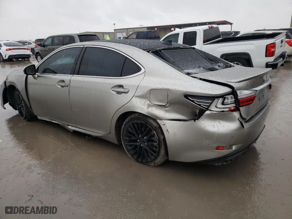 2018 Lexus ES with VIN 58ABK1GG6JU089082, listed as a Copart auction lot 41459695 with 0 mi miles and Salvage Title. Bid and sale history available at carsss.com. Image 2.