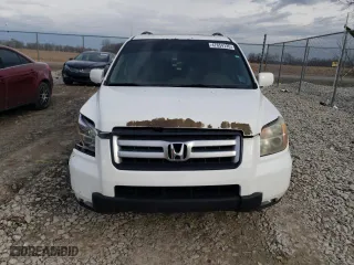 2007 Honda Pilot EX-L with VIN 5FNYF28647B014338, listed as a Copart auction lot 47654135 with 226,888 mi miles and Salvage Title. Bid and sale history available at carsss.com. Image 5.