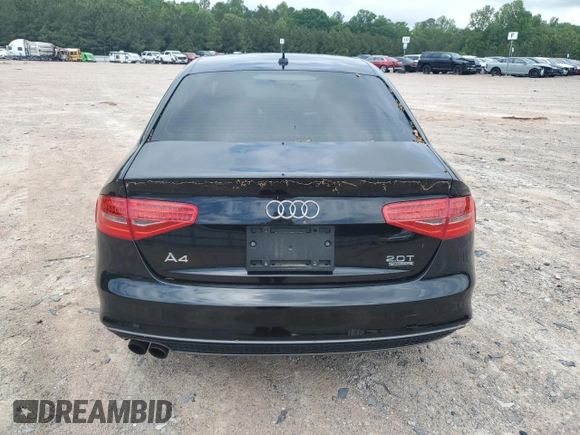 2015 Audi A4 Premium с VIN WAUBFAFL6FN032653, выставлен на аукционе Copart как лот 56218095 с пробегом 138 569 миль миль и Списание • Salvage title. История ставок и продаж доступна на DreamBid. Изображение 6.