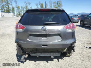 2016 Nissan Rogue SV with VIN 5N1AT2MV9GC858231, listed as a Copart auction lot 53361125 with 98,626 mi miles and Salvage Title. Bid and sale history available at carsss.com. Image 6.