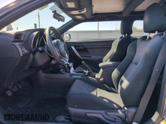 2012 Scion tC with VIN JTKJF5C71C3029463, listed as a Copart auction lot 53333705 with 82,131 mi miles and Salvage Title. Bid and sale history available at carsss.com. Image 7.