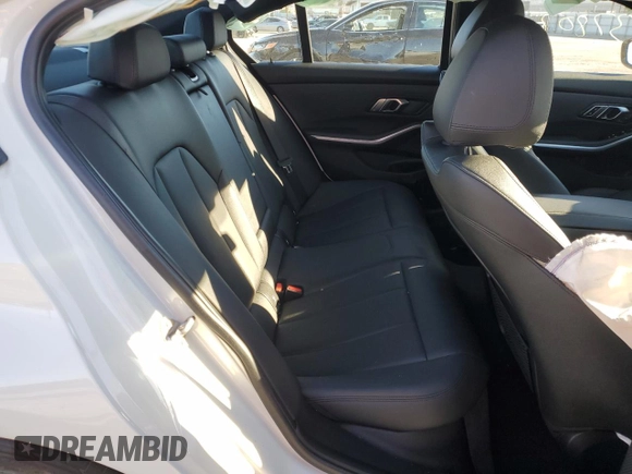 2019 BMW 3 Series 330i with VIN WBA5R1C5XKAK09751, listed as a Copart auction lot 66022322 with 37,802 mi miles. Bid and sale history available at carsss.com. Image 6.