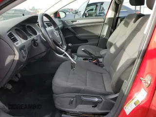 2017 Volkswagen Golf SportWagen S with VIN 3VWA17AU1HM543911, listed as a Copart auction lot 80780184 with 149,036 mi miles and Salvage Title. Bid and sale history available at carsss.com. Image 7.