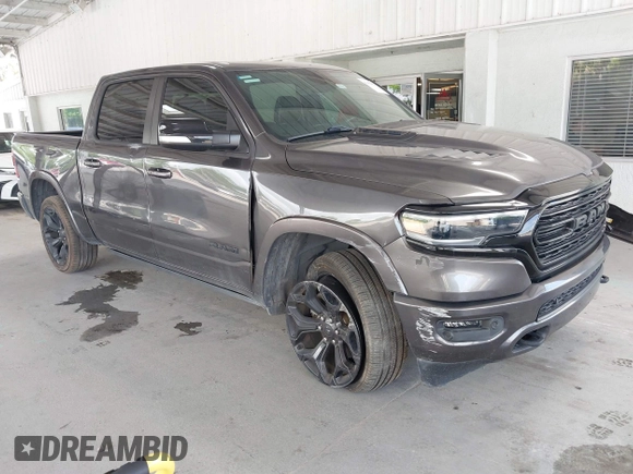 2021 Ram 1500 Limited with VIN 1C6SRFHTXMN536566, listed as a IAAI auction lot 42470029 with 50,728 mi miles and . Bid and sale history available at DreamBid. Image 1.