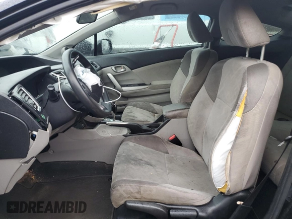 2013 Honda Civic Cpe LX with VIN 2HGFG3B57DH513135, listed as a Copart auction lot 45701564 with 276,418 mi miles and Salvage Title. Bid and sale history available at carsss.com. Image 7.