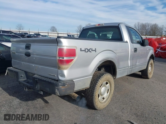 2011 Ford F-150 XL with VIN 1FTMF1EF2BFC59916, listed as a IAAI auction lot 41653525 with 118,632 mi miles and . Bid and sale history available at DreamBid. Image 4.