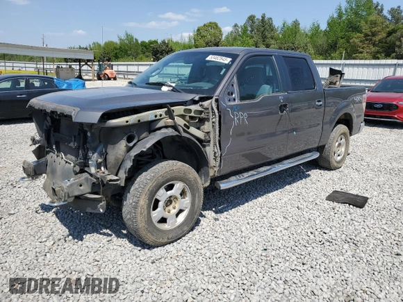 2013 Ford F-150 XL with VIN 1FTFW1EF6DKE27821, listed as a Copart auction lot 53462845 with 247,979 mi miles and Salvage title. Bid and sale history available at DreamBid. Image 1.