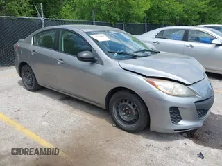 2013 Mazda 3 i SV with VIN JM1BL1TG3D1770465, listed as a IAAI auction lot 42273000 with 190,627 mi miles and . Bid and sale history available at DreamBid. Image 1.