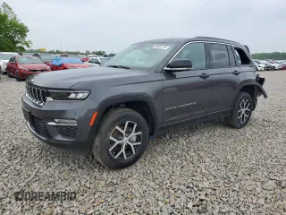2025 Jeep Grand Cherokee Limited with VIN 1C4RJHBG2SC298291, listed as a Copart auction lot 56062135 with 1,235 mi miles and Salvage title. Bid and sale history available at DreamBid. Image 1.