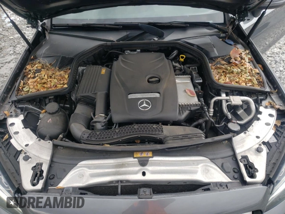 2018 Mercedes-Benz C 300 with VIN WDDWJ4KB3JF722371, listed as a Copart auction lot 47525335 with 62,940 mi miles and Salvage title. Bid and sale history available at DreamBid. Image 11.