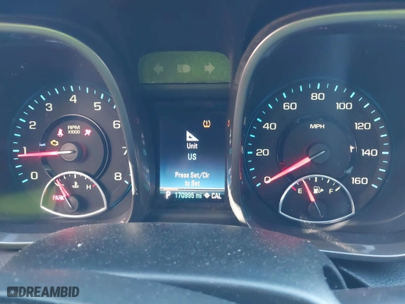 2013 Chevrolet Malibu LTZ with VIN 1G11H5SA2DU114542, listed as a IAAI auction lot 41441051 with 170,995 mi miles. Bid and sale history available at carsss.com. Image 7.