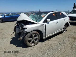 2012 Toyota Venza LE with VIN 4T3ZK3BBXCU047523, listed as a Copart auction lot 55901575 with Not provided miles and Salvage title. Bid and sale history available at DreamBid. Image 1.