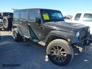 2018 Jeep Wrangler JK Unlimited Altitude with VIN 1C4BJWEGXJL848708, listed as a IAAI auction lot 41765447 with 159,005 mi miles. Bid and sale history available at carsss.com. Image 1.