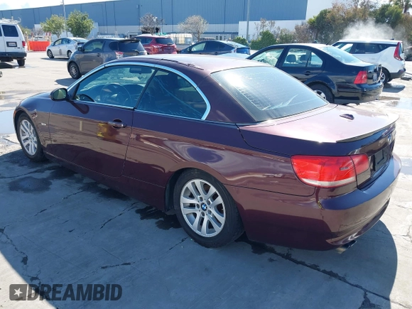 2008 BMW 3 Series 328i with VIN WBAWR33548P152596, listed as a IAAI auction lot 41752110 with 216,772 mi miles and . Bid and sale history available at carsss.com. Image 3.