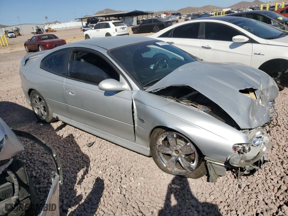 2006 Pontiac GTO with VIN 6G2VX12U86L519612, listed as a Copart auction lot 73336964 with NaN miles and Salvage Title. Bid and sale history available at carsss.com. Image 4.