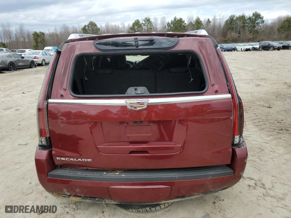 2019 Cadillac Escalade Luxury with VIN 1GYS4BKJ5KR213453, listed as a Copart auction lot 47719745 with 71,796 mi miles and Salvage Title. Bid and sale history available at carsss.com. Image 6.