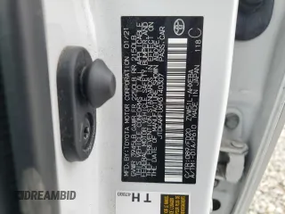 2021 Toyota Prius L Eco z VIN JTDKAMFU6M3140307, wystawiony jako Copart lot #58436795 z przebiegiem 53 151 mil mil oraz Szkoda całkowita • Salvage title. Historia ofert i sprzedaży dostępna na DreamBid. Obrazek 12.