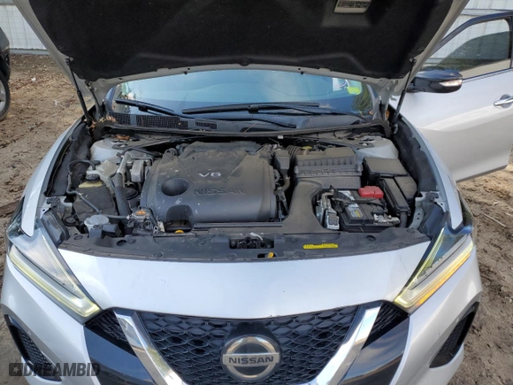 2020 Nissan Maxima SL with VIN 1N4AA6DV1LC361224, listed as a Copart auction lot 46669235 with 102,637 mi miles and Salvage Title. Bid and sale history available at carsss.com. Image 11.