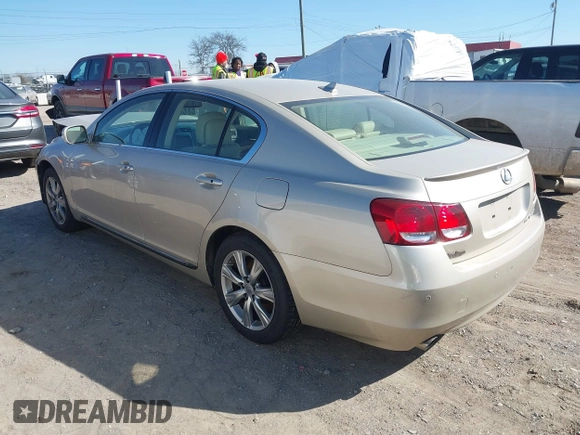 2011 Lexus GS 350 with VIN JTHCE1KS4B0029165, listed as a IAAI auction lot 41652625 with Not Provided miles. Bid and sale history available at carsss.com. Image 3.