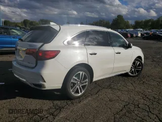 2020 Acura MDX Sport Hybrid w/Advance Pkg with VIN 5J8YD7H72LL001155, listed as a Copart auction lot 76534484 with 49,749 mi miles and Salvage Title. Bid and sale history available at carsss.com. Image 3.