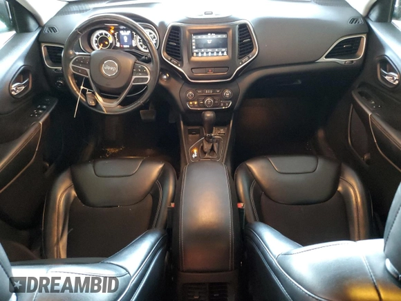 2019 Jeep Cherokee Latitude Plus with VIN 1C4PJLLB7KD202422, listed as a Copart auction lot 54378705 with 156,359 mi miles and Clean Title. Bid and sale history available at DreamBid. Image 8.