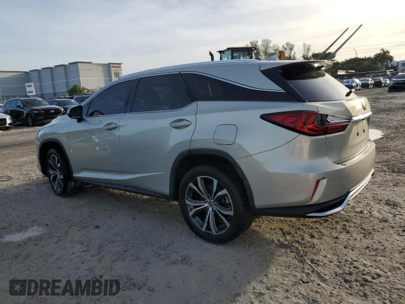 2021 Lexus RX 350L with VIN JTJHZKEA1M2021209, listed as a Copart auction lot 73061194 with 16,501 mi miles and Non repairable. Bid and sale history available at DreamBid. Image 2.