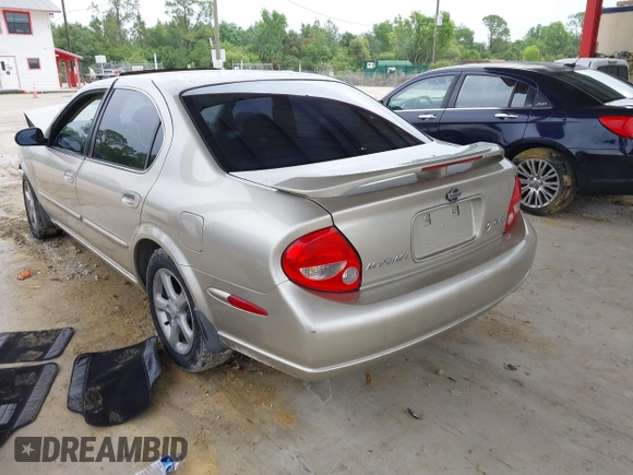 2000 Nissan Maxima GXE z VIN JN1CA31D8YT744603, wystawiony jako IAAI lot #42435490 z przebiegiem Nie podano mil oraz . Historia ofert i sprzedaży dostępna na DreamBid. Obrazek 3.