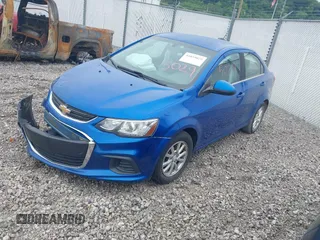 2017 Chevrolet Sonic LT with VIN 1G1JD5SH0H4125523, listed as a IAAI auction lot 41035029 with 158,526 mi miles and . Bid and sale history available at DreamBid. Image 18.