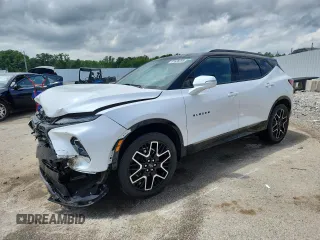 2023 Chevrolet Blazer RS с VIN 3GNKBERS4PS132953, выставлен на аукционе Copart как лот 61628295 с пробегом 24 014 миль миль и Списание • Salvage title. История ставок и продаж доступна на DreamBid. Изображение 1.