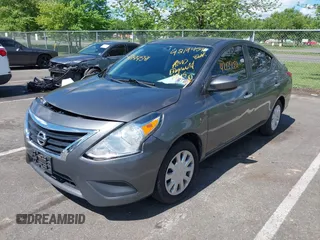 2019 Nissan Versa SV with VIN 3N1CN7AP6KL872565, listed as a IAAI auction lot 42194591 with 86,504 mi miles and . Bid and sale history available at DreamBid. Image 2.