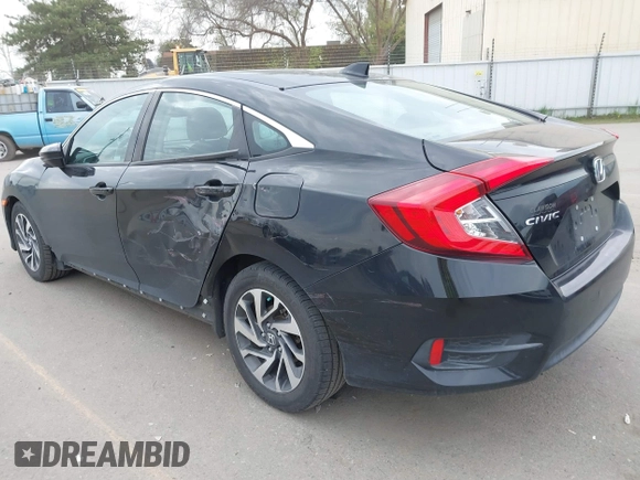 2018 Honda Civic EX with VIN 2HGFC2F75JH583892, listed as a IAAI auction lot 41697605 with 134,675 mi miles and . Bid and sale history available at DreamBid. Image 17.