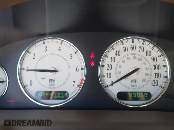 2000 Chrysler 300M M with VIN 2C3HE66GXYH183298, listed as a IAAI auction lot 41435972 with 93,060 mi miles and . Bid and sale history available at DreamBid. Image 7.