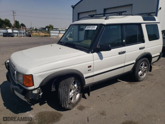 2002 Land Rover Discovery Series II w/Cloth with VIN SALTY15492A765236, listed as a Copart auction lot 68991324 with NaN miles and Salvage Title. Bid and sale history available at carsss.com. Image 1.